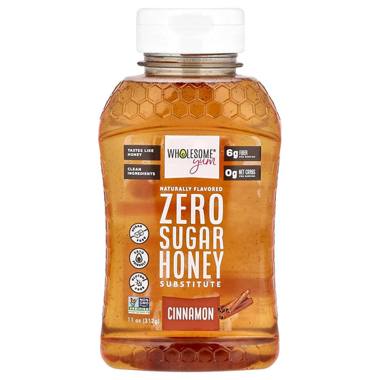 Wholesome Yum, Zero Sugar Honey Substitute, Cinnamon, 11 oz (312 g)