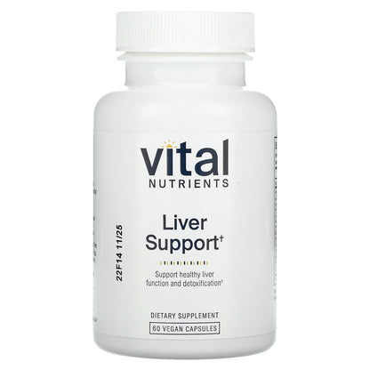 Vital Nutrients, Liver Support, 60 Vegan Capsules