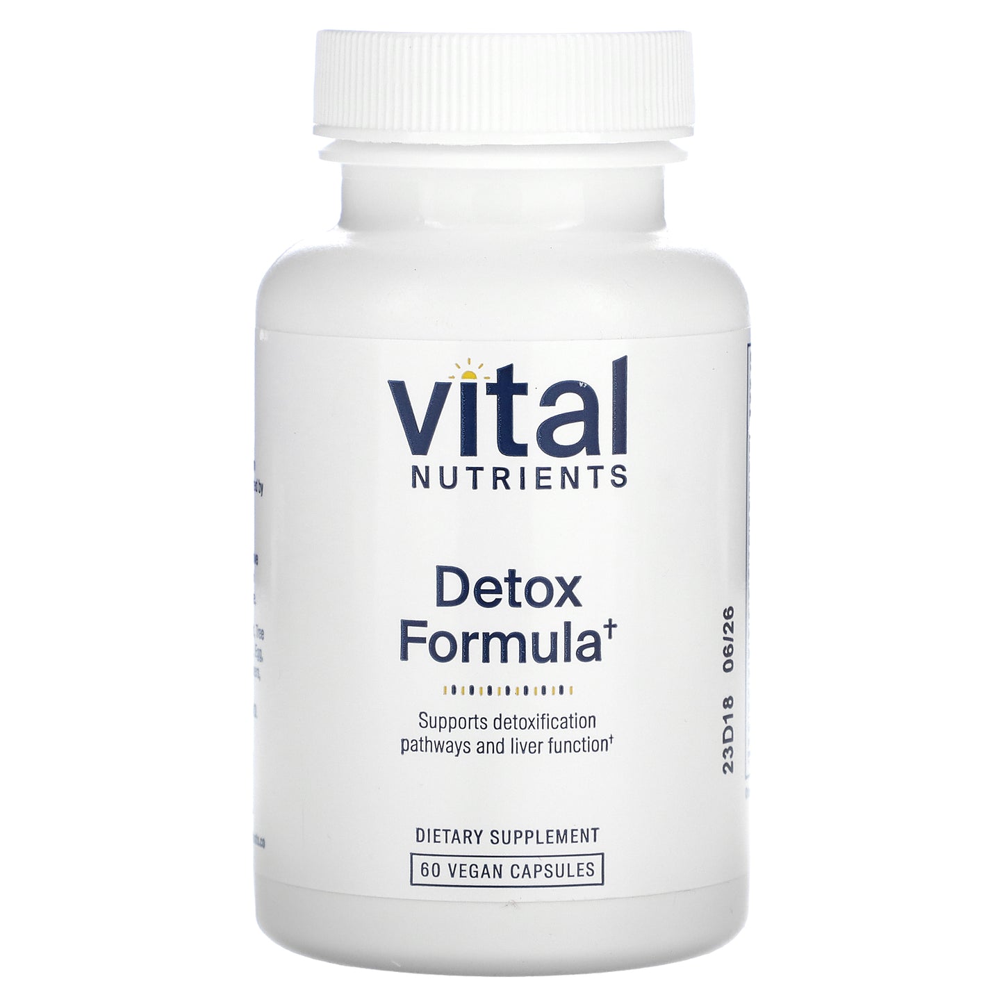 Vital Nutrients, Detox Formula, 60 Vegan Capsules