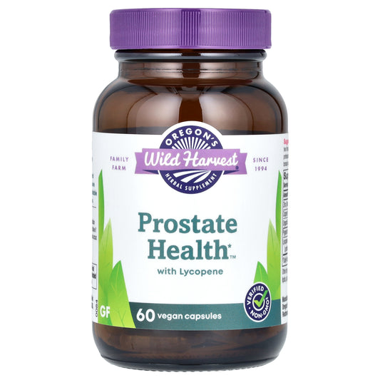 Oregon's Wild Harvest, Prostate Health with Lycopene, 60 Vegan Capsules