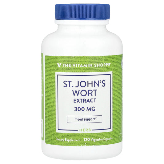 The Vitamin Shoppe, St. John's Wort Extract , 300 mg , 120 Vegetable Capsule