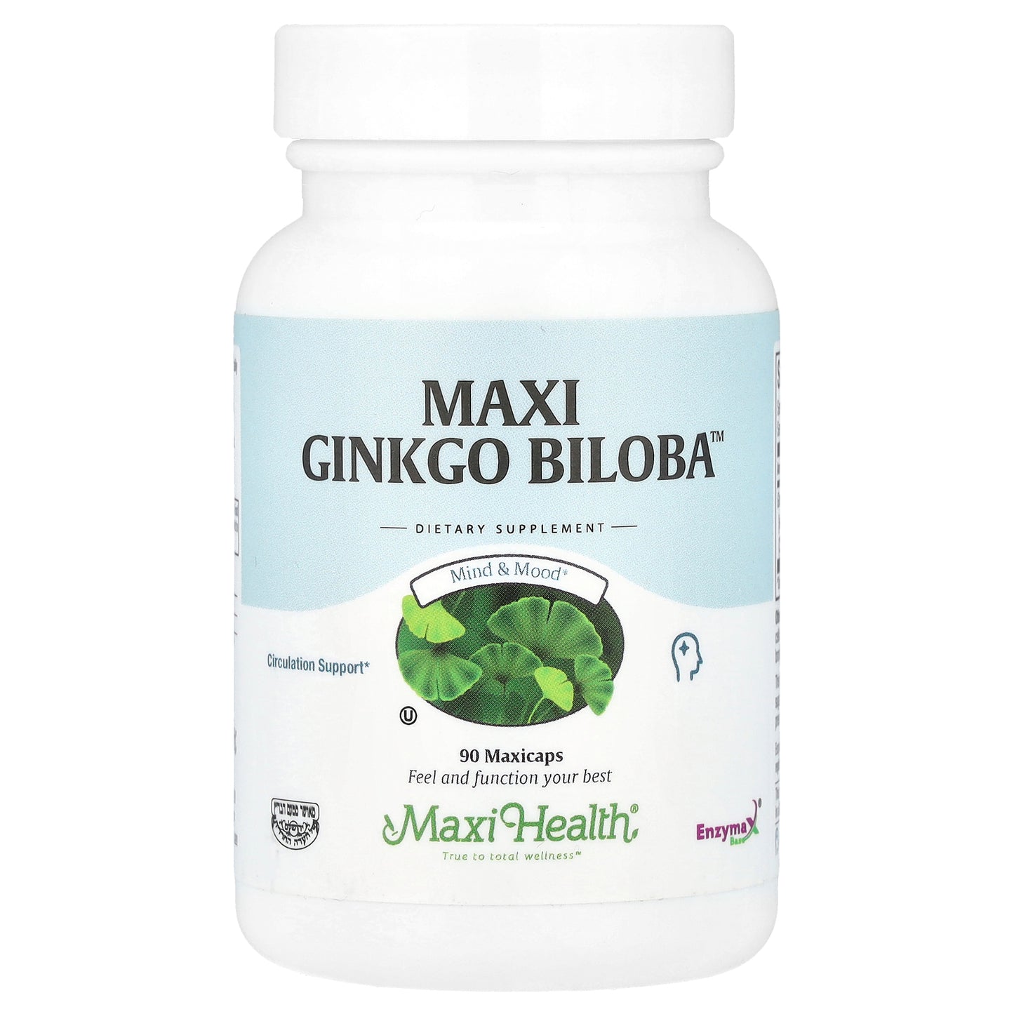 Maxi Health, Maxi Ginkgo Biloba™, 90 Maxicaps