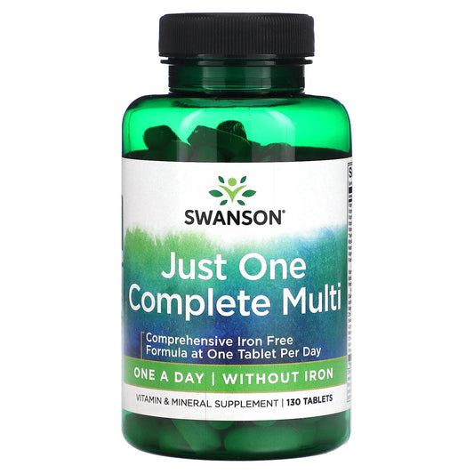 Swanson, Just One Complete Multi, 130 Tablets