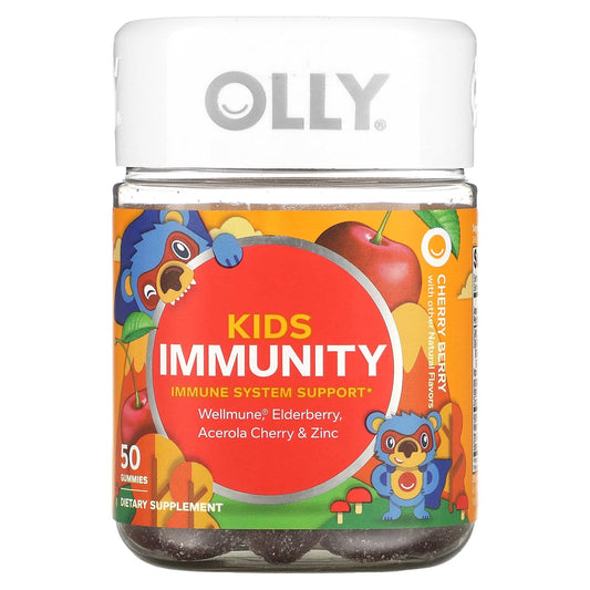 OLLY, Kids Immunity, Cherry Berry, 50 Gummies