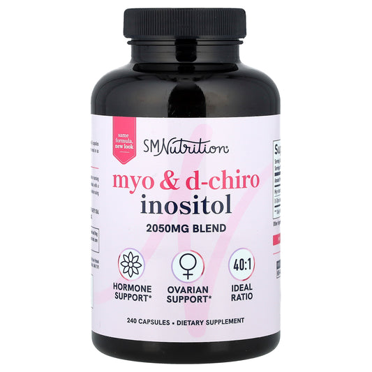 SMNutrition, Myo & D-Chiro Inositol , 240 Capsules