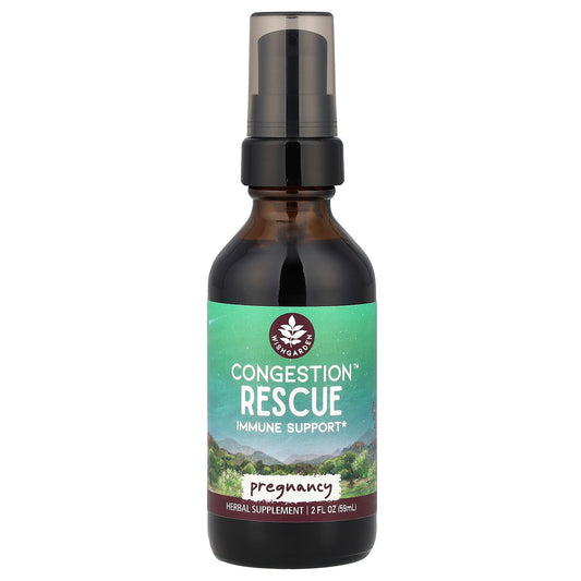 WishGarden Herbs, Congestion™ Rescue, Pregnancy, 2 fl oz (59 ml)