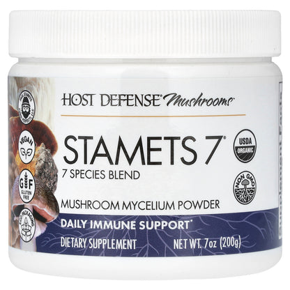 Host Defense, Mushrooms, STAMETS 7, 7 oz (200 g)