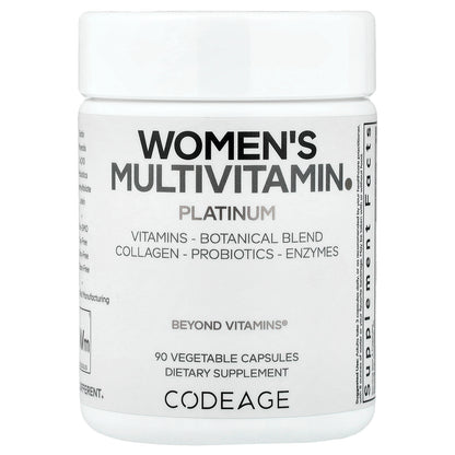 Codeage, Women's Multivitamin, Platinum, 90 Vegetable Capsules