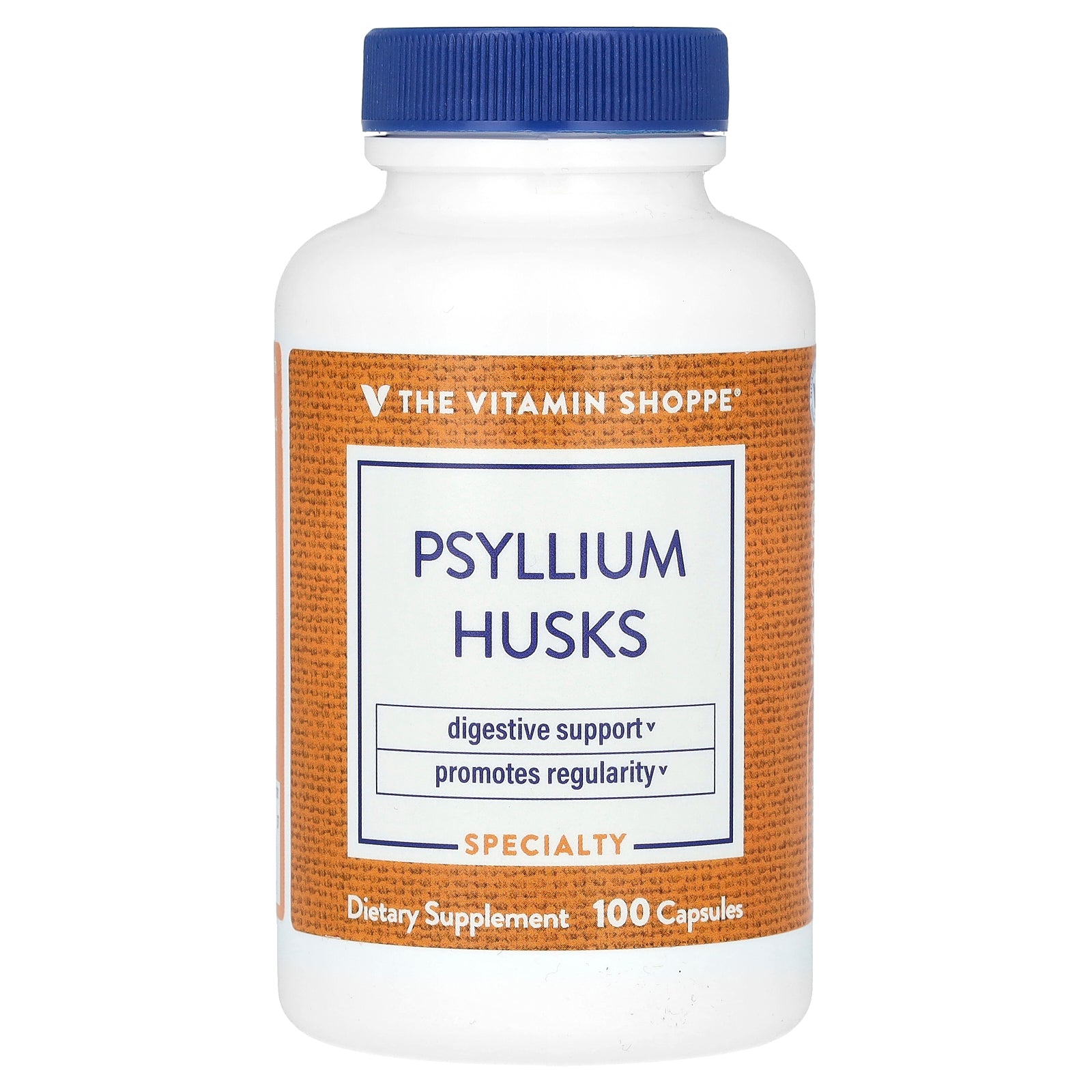 The Vitamin Shoppe, Psyllium Husks, 100 Capsules (720 mg per Capsule)