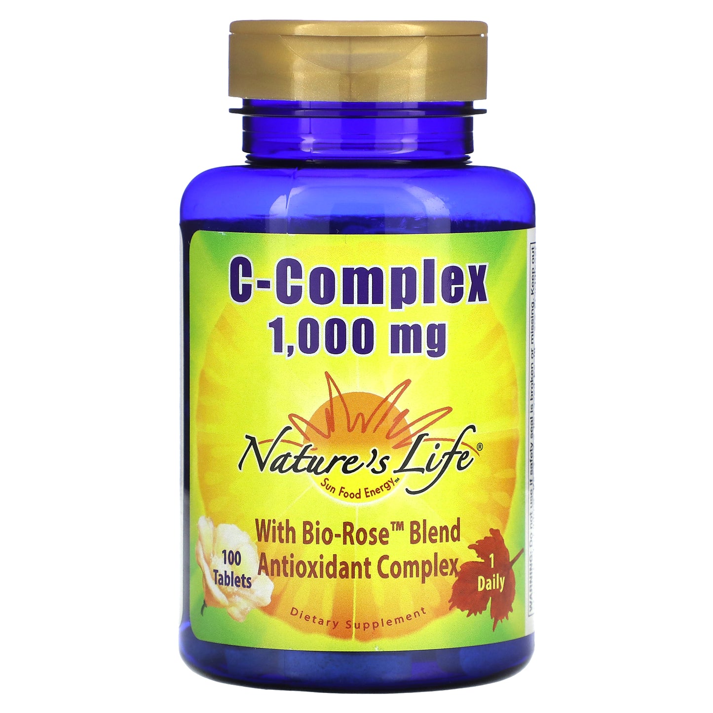 Nature's Life, C-Complex, 1,000 mg, 100 Tablets