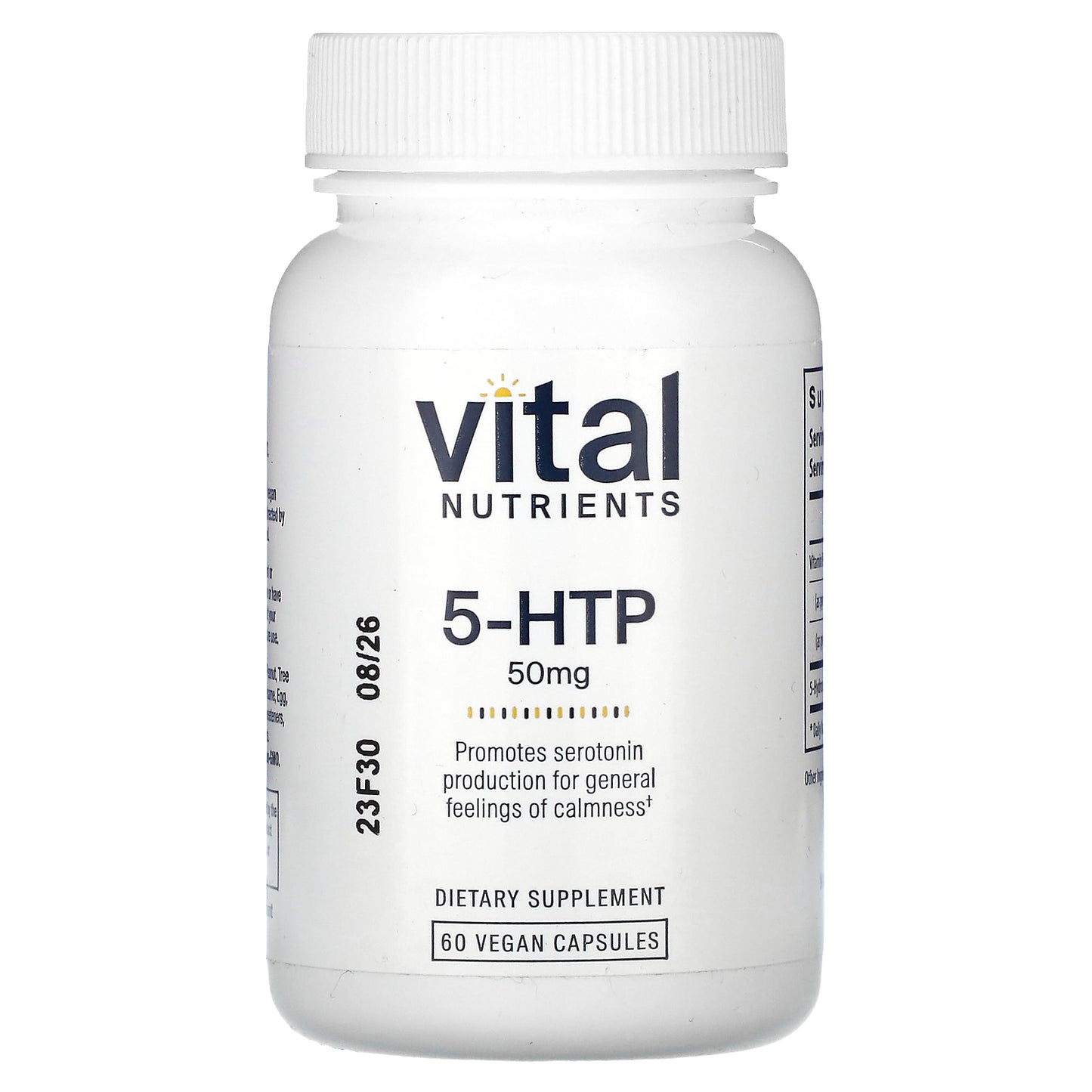 Vital Nutrients, 5-HTP, 50 mg, 60 Vegan Capsules