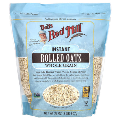 Bob's Red Mill, Instant Rolled Oats, Whole Grain, 32 oz (907 g)