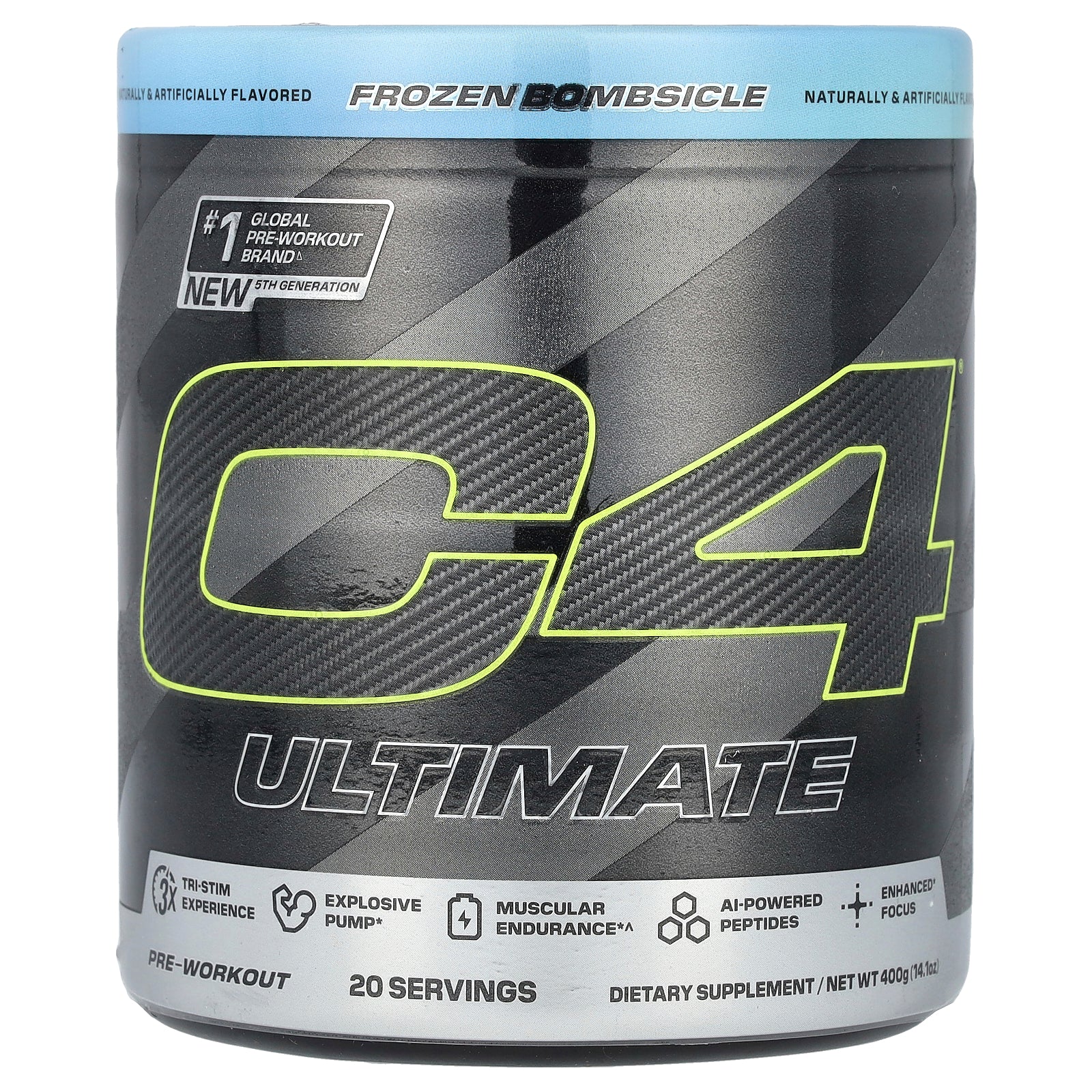 C4 / Cellucor, C4 Ultimate, Pre-Workout, Frozen Bombsicle, 14.1 oz (400 g)