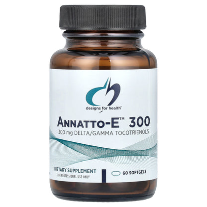 Designs For Health, Annatto-E™ 300, 300 mg, 60 Softgels