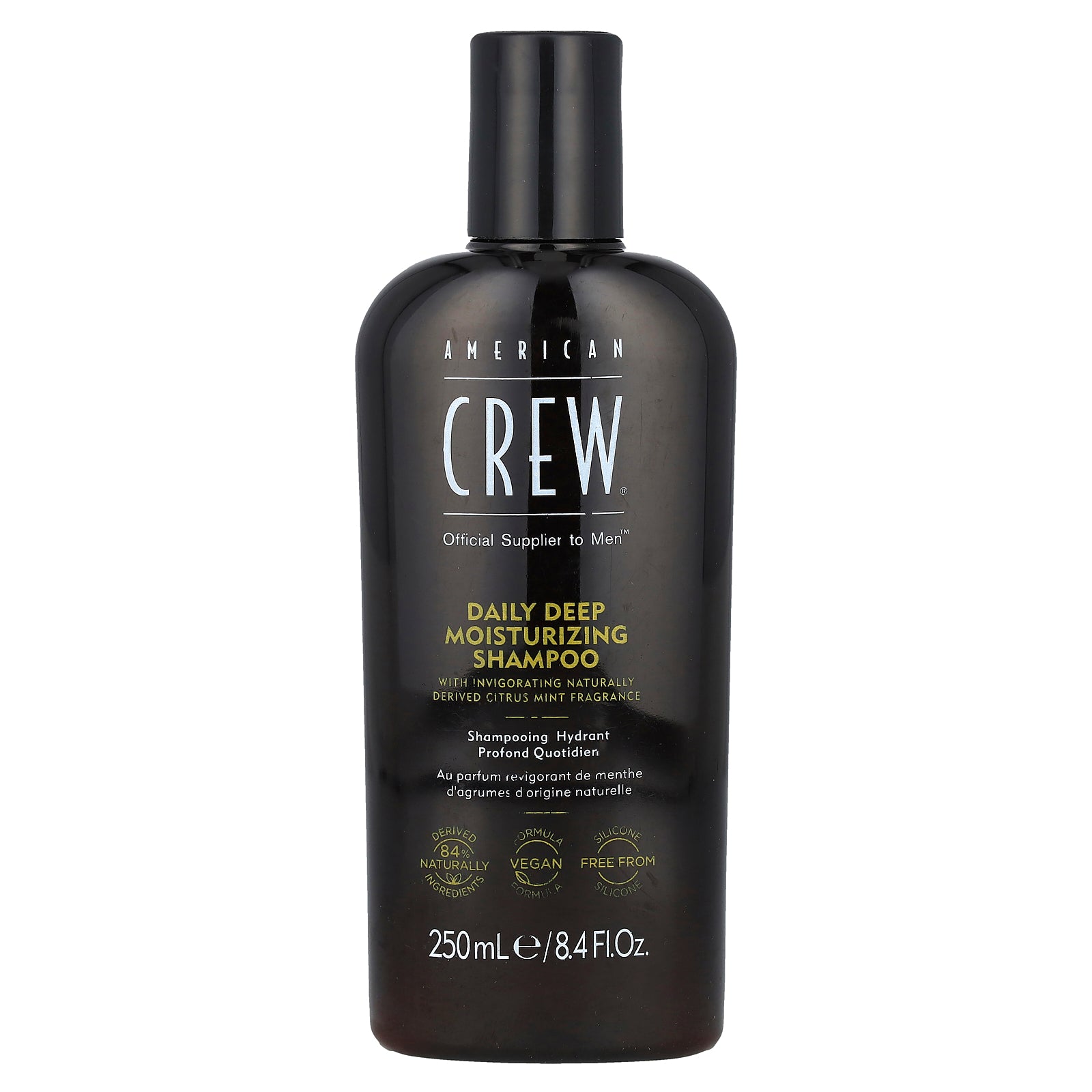 American Crew, Daily Deep Moisturizing Shampoo, Citrus Mint, 8.4 fl oz (250 ml)