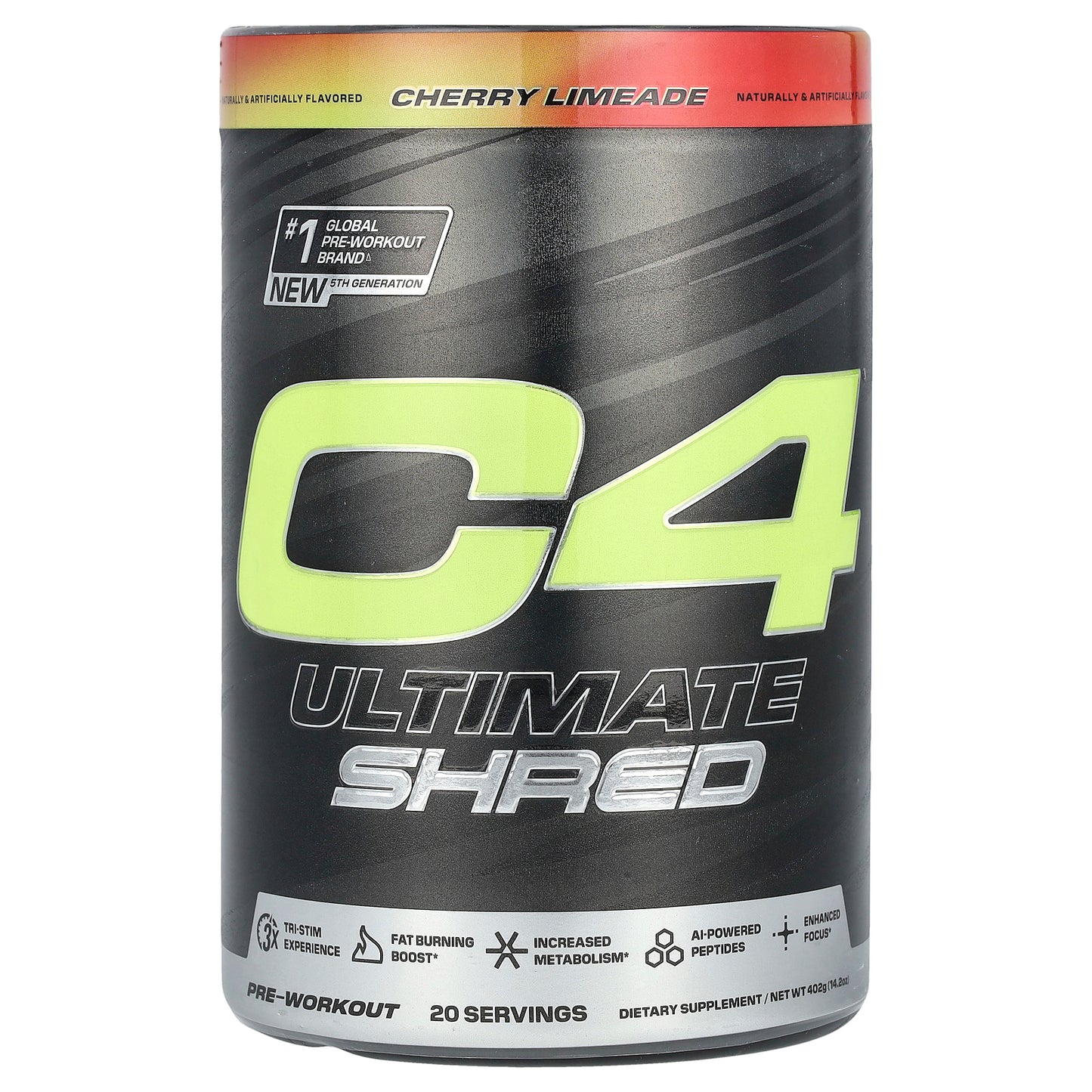 C4 / Cellucor, C4 Ultimate Shred, Pre-Workout, Cherry Limeade, 14.2 oz (402 g)