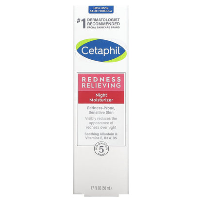 Cetaphil, Redness Relieving, Night Moisturizer, 1.7 fl oz (50 g)