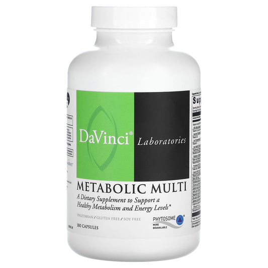 DaVinci Laboratories, Metabolic Multi, 180 Capsules