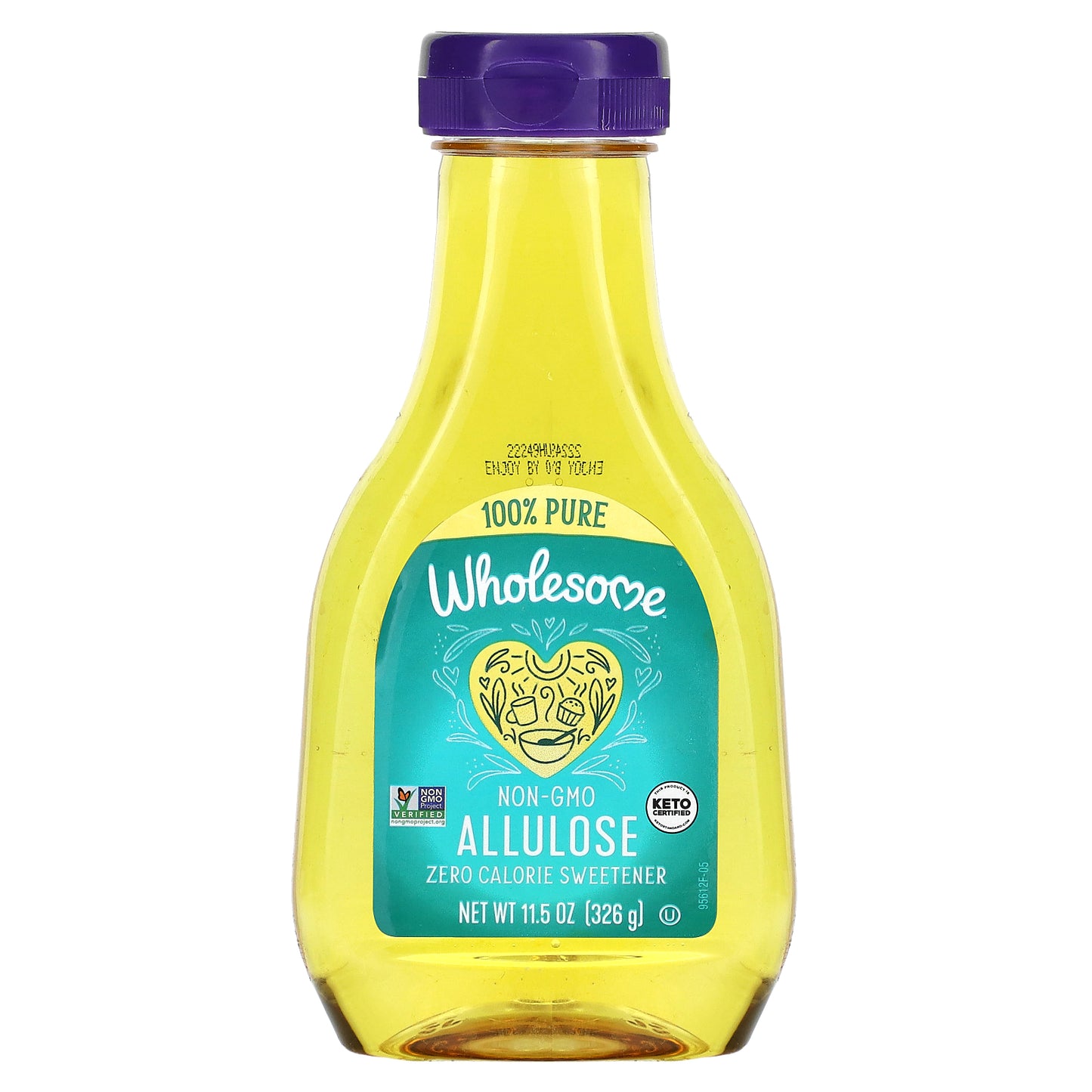 Wholesome Sweeteners, Allulose, Zero Calorie Liquid Sweetener, 11.5 oz (326 g)