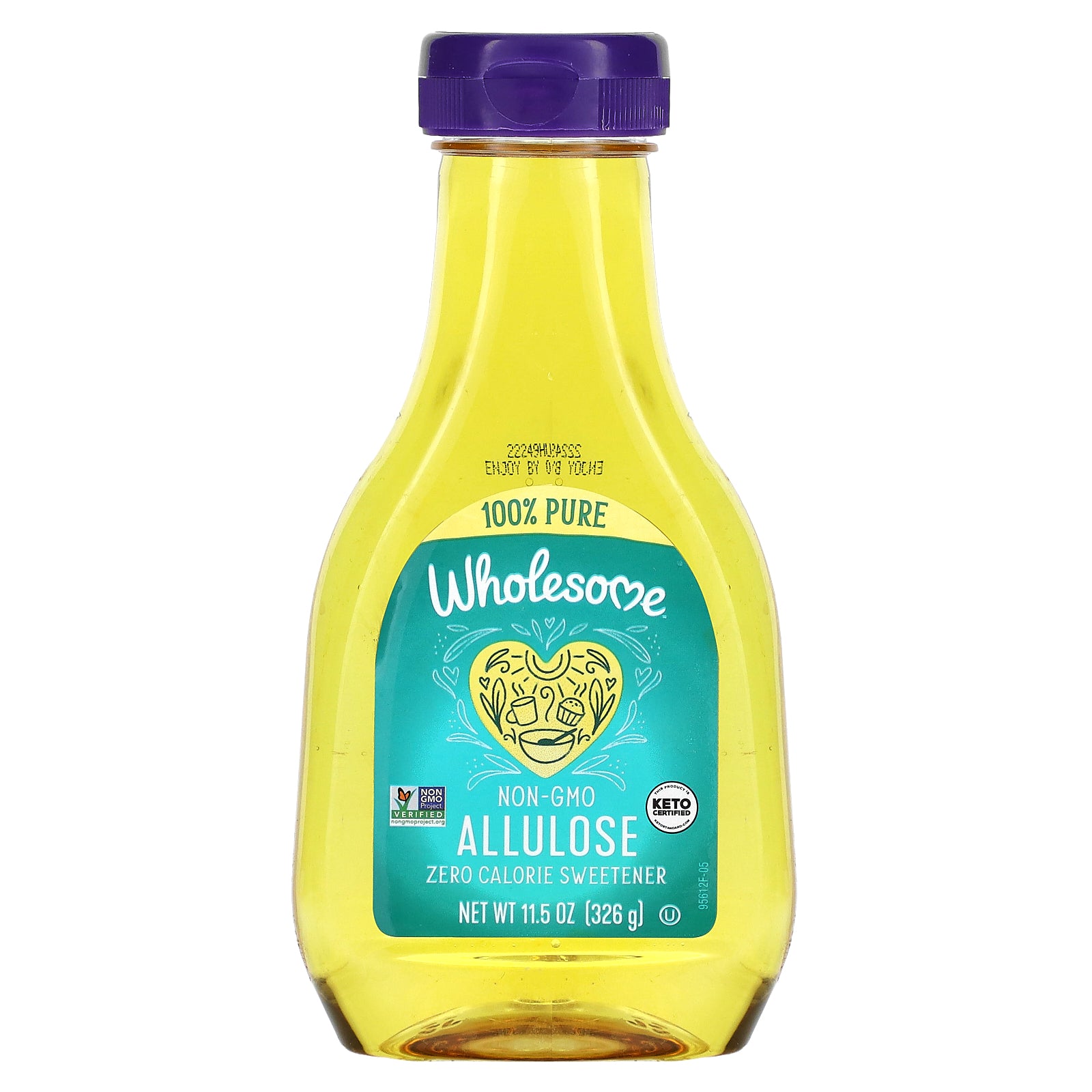 Wholesome Sweeteners, Allulose, Zero Calorie Liquid Sweetener, 11.5 oz (326 g)