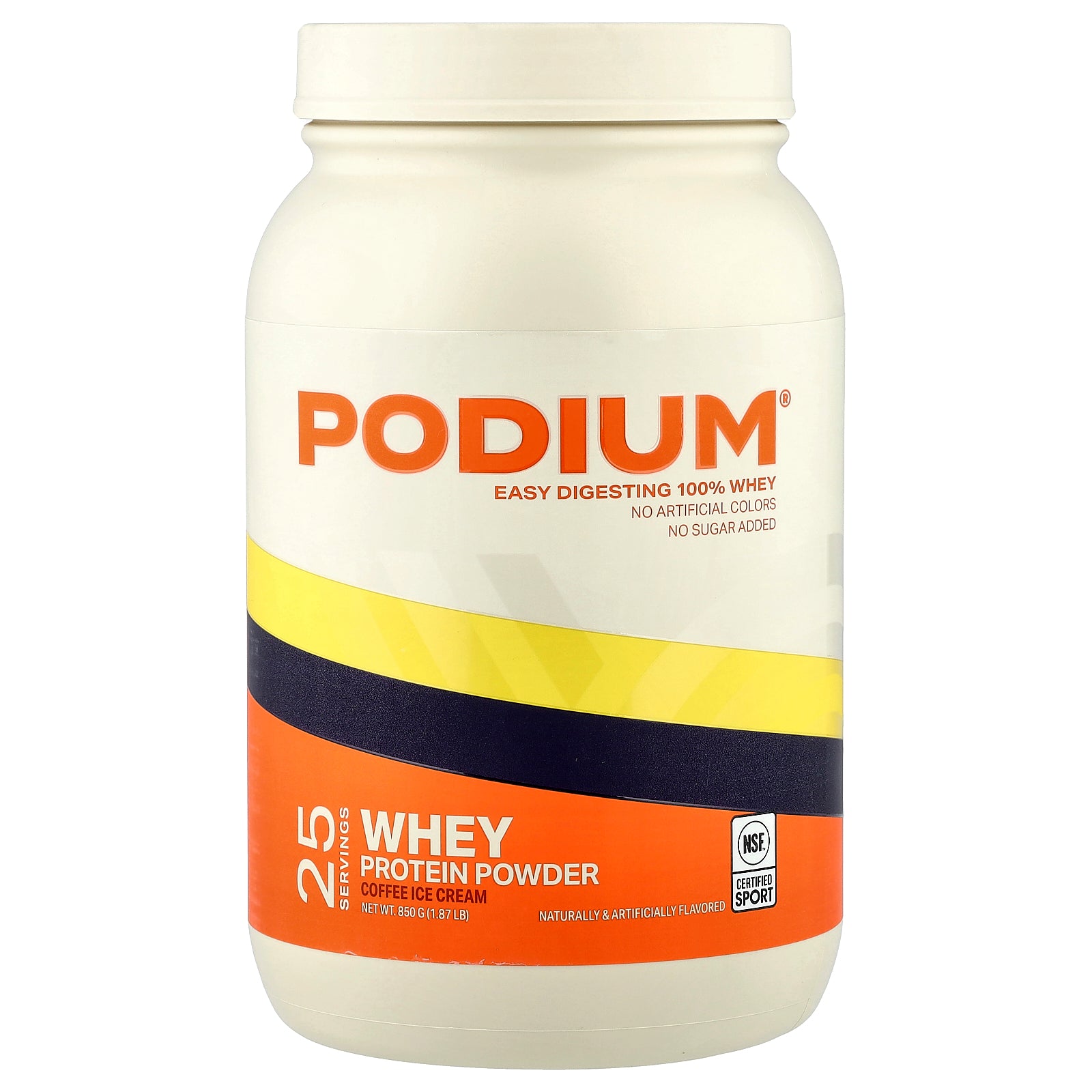 Podium Nutrition, Whey Protein Powder, Coffee Ice Cream, 1.87 lb (850 g)