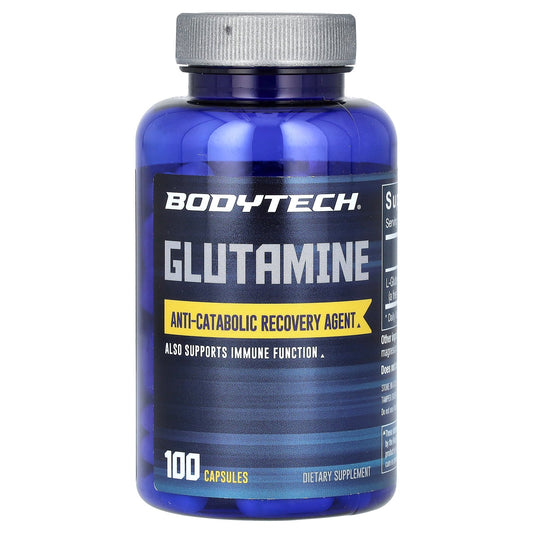 BodyTech, Glutamine, 500 mg , 100 Capsules