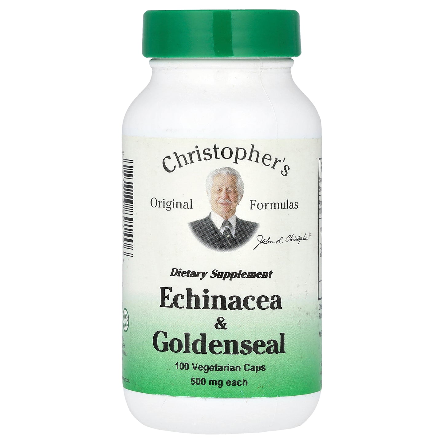 Christopher's Original Formulas, Echinacea & Goldenseal, 1,000 mg, 100 Vegetarian Caps (500 mg per Capsule)