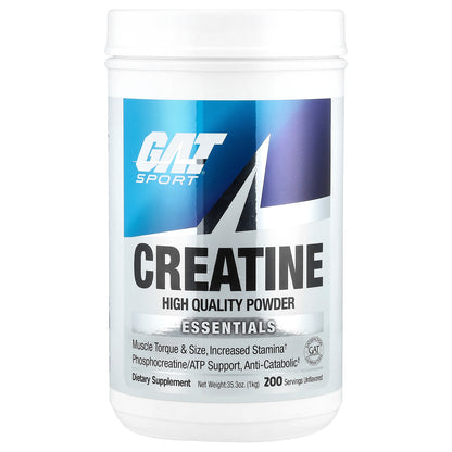 GAT, Sport, Creatine Powder, Unflavored, 35.3 oz (1 kg)