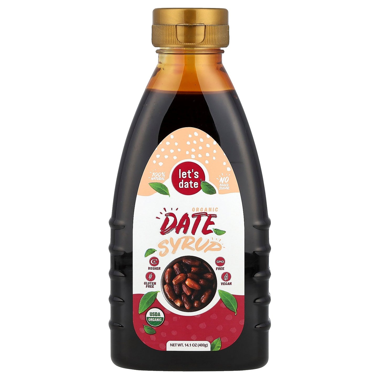 Let's Date, Organic Date Syrup , 14.1 oz (400 g)