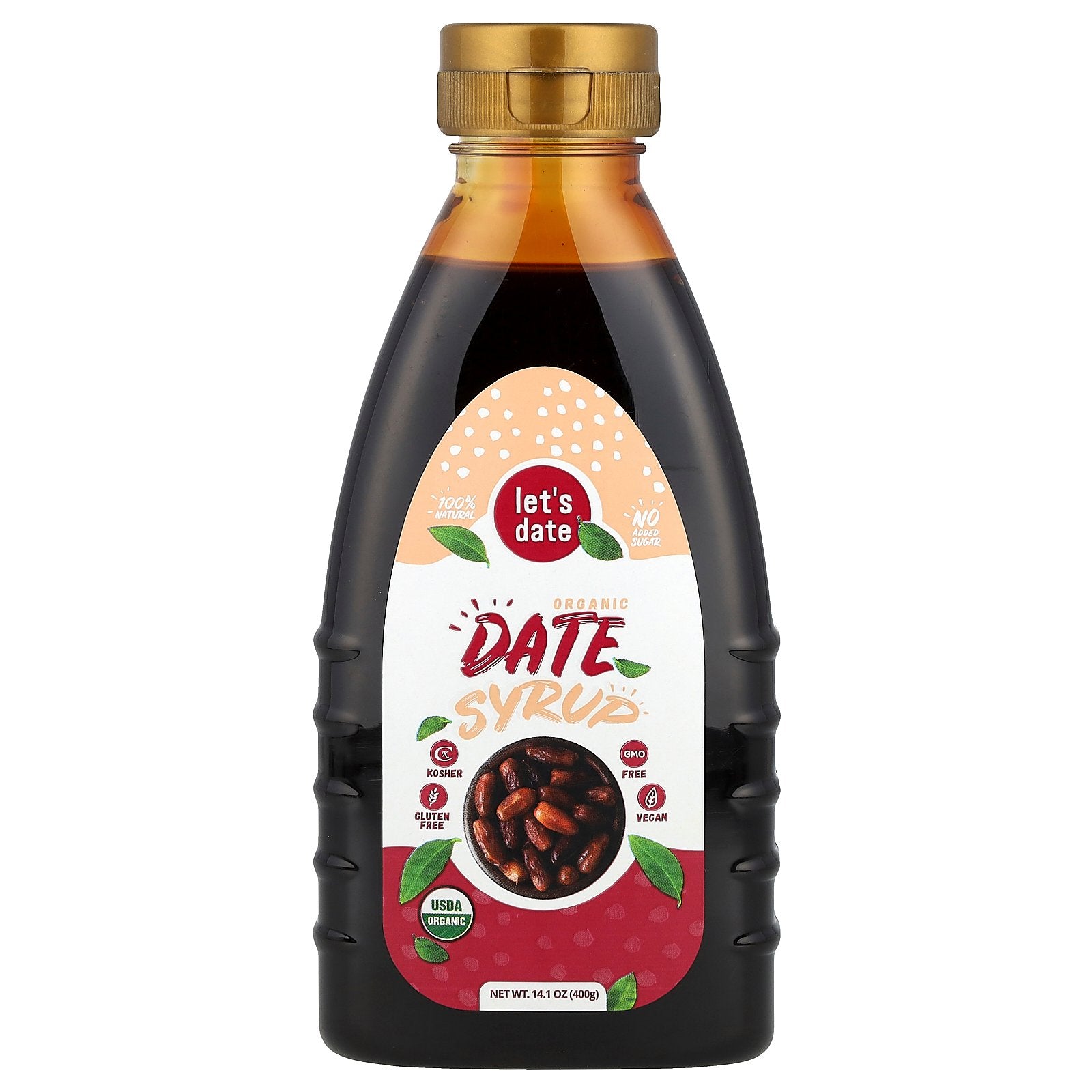 Let's Date, Organic Date Syrup , 14.1 oz (400 g)