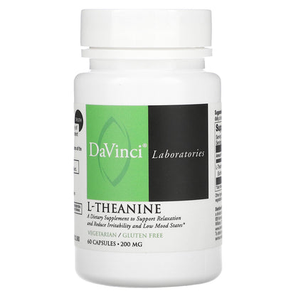 DaVinci Laboratories, L-Theanine , 200 mg , 60 Capsules