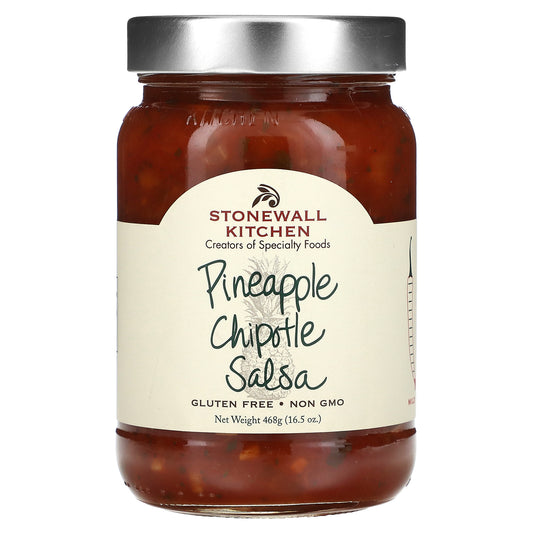 Stonewall Kitchen, Pineapple Chipotle Salsa, Mild, 16.5 oz (468 g)