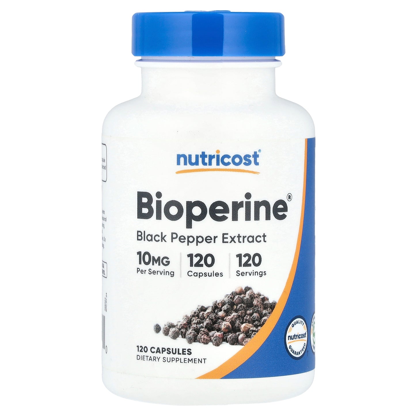 Nutricost, Bioperine®, 10 mg, 120 Capsules