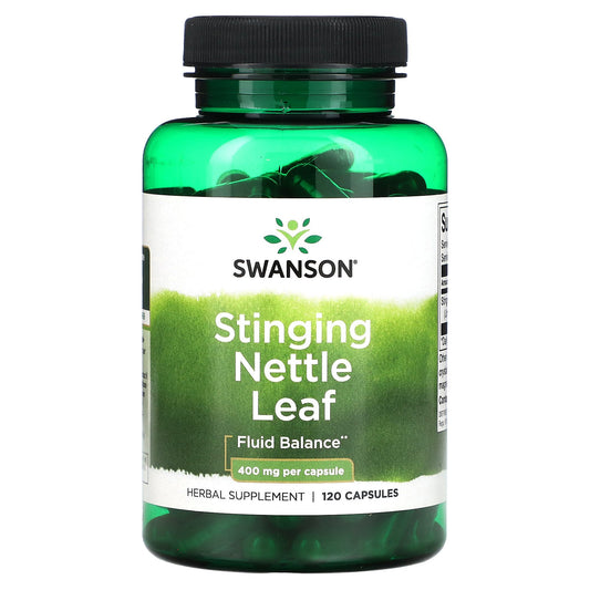 Swanson, Stinging Nettle Leaf, 400 mg , 120 Capsules