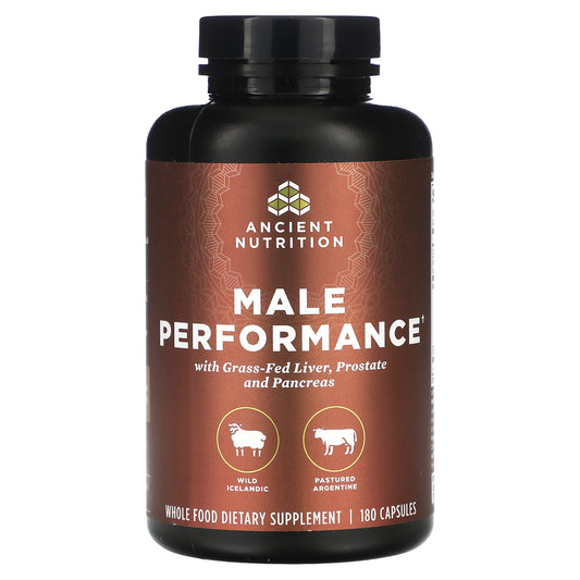 Ancient Nutrition, Male Performance, 180 Capsules