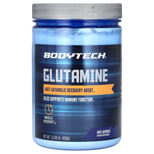 BodyTech, Glutamine, Unflavored, 4.5 g, 15.88 oz (450 g)