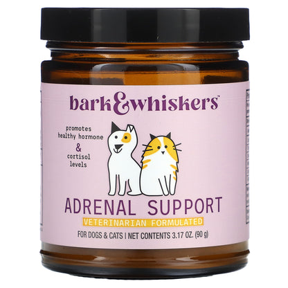 Dr. Mercola, Bark & Whiskers™, Adrenal Support, For Dogs & Cats, 3.17 oz (90 g)