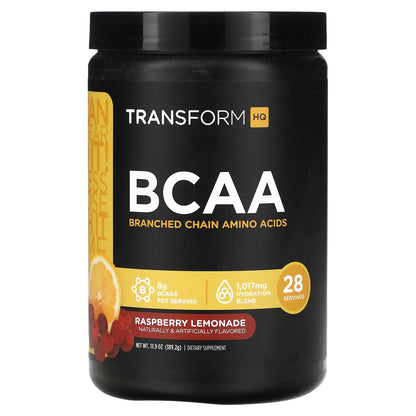 TransformHQ, BCAA, Raspberry Lemonade, 13.9 oz (389.2 g)