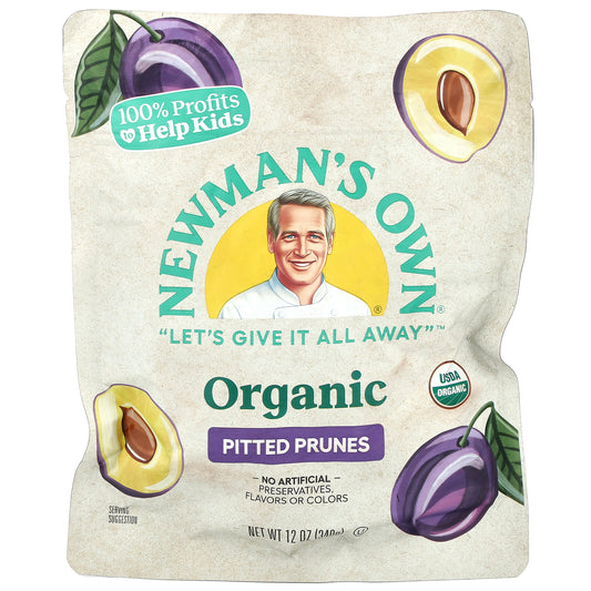 Newman's Own Organics, Organics, Pitted Prunes, 12 oz (340 g)