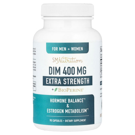 SMNutrition, DIM, 400 mg, 90 Capsules