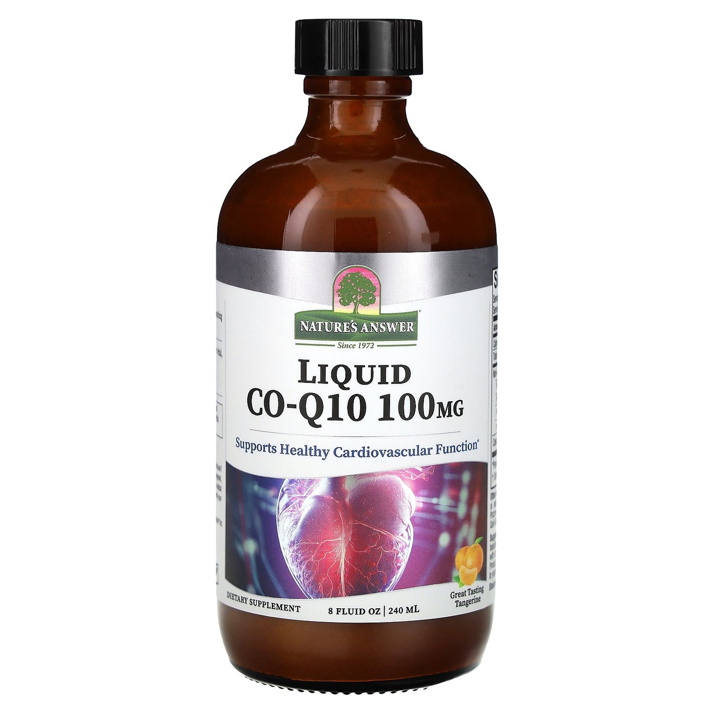 Nature's Answer, Liquid Co-Q10, Tangerine, 100 mg, 8 fl oz (240 ml)