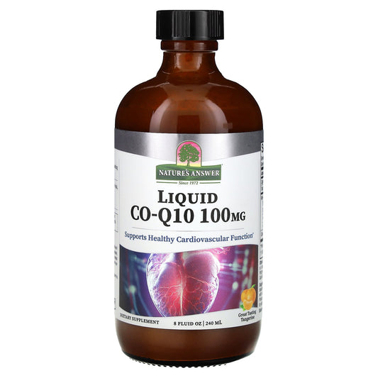 Nature's Answer, Liquid Co-Q10, Tangerine, 100 mg, 8 fl oz (240 ml)