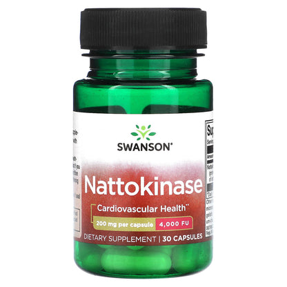 Swanson, Nattokinase, 200 mg, 30 Capsules