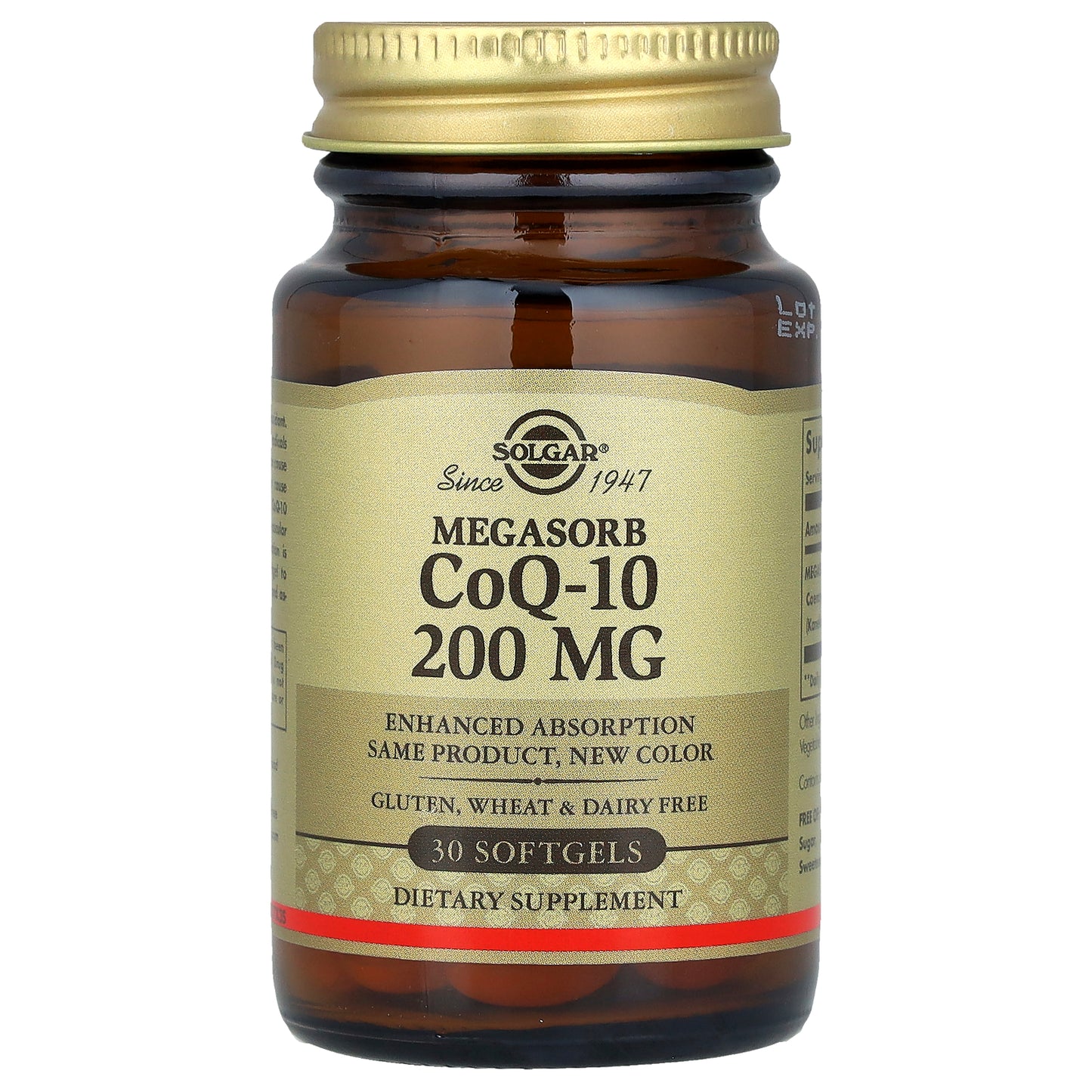 Solgar, Megasorb CoQ-10 , 200 mg, 30 Softgels