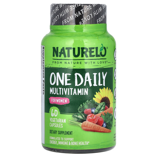 NATURELO, One Daily Multivitamin for Women, 60 Vegetarian Capsules