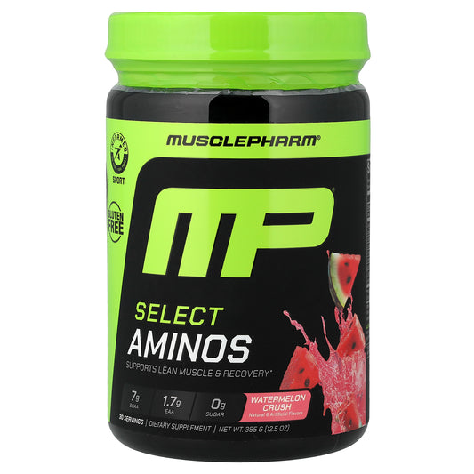MusclePharm, Select Aminos, Watermelon Crush, 12.5 oz (355 g)