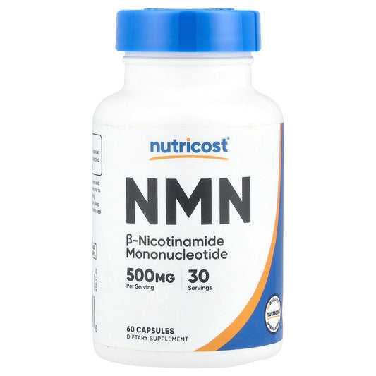 Nutricost, NMN, 60 Capsules (250 mg per Capsule)