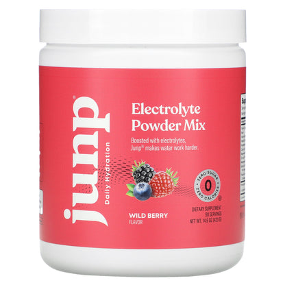 JUNP Hydration, Electrolyte Powder Mix, Wild Berry, 14.9 oz (423 g)