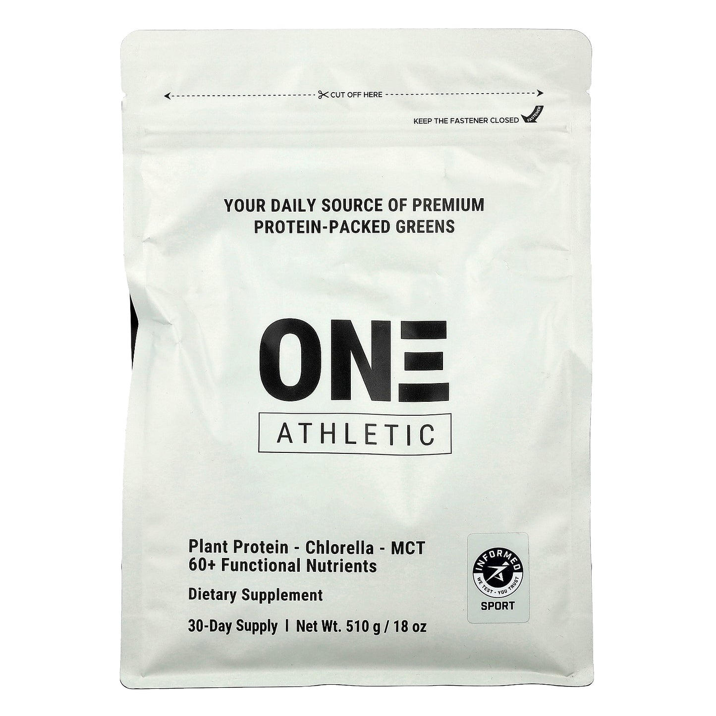 Sun Chlorella, On3 Athletic, 18 oz (510 g)