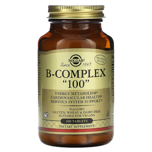 Solgar, B-Complex "100", 100 Tablets